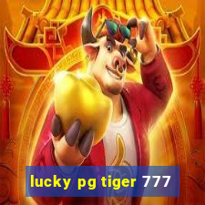 lucky pg tiger 777